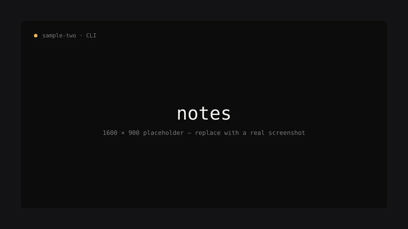 ターミナルで notes search を実行し、日付付きの検索結果が 3 件表示されている